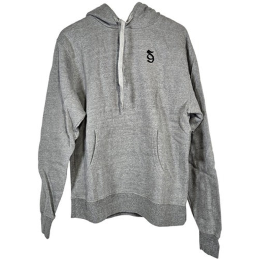 Spiritual Gangster SG Monogram Classic Hoodie Heather Gray M NWT